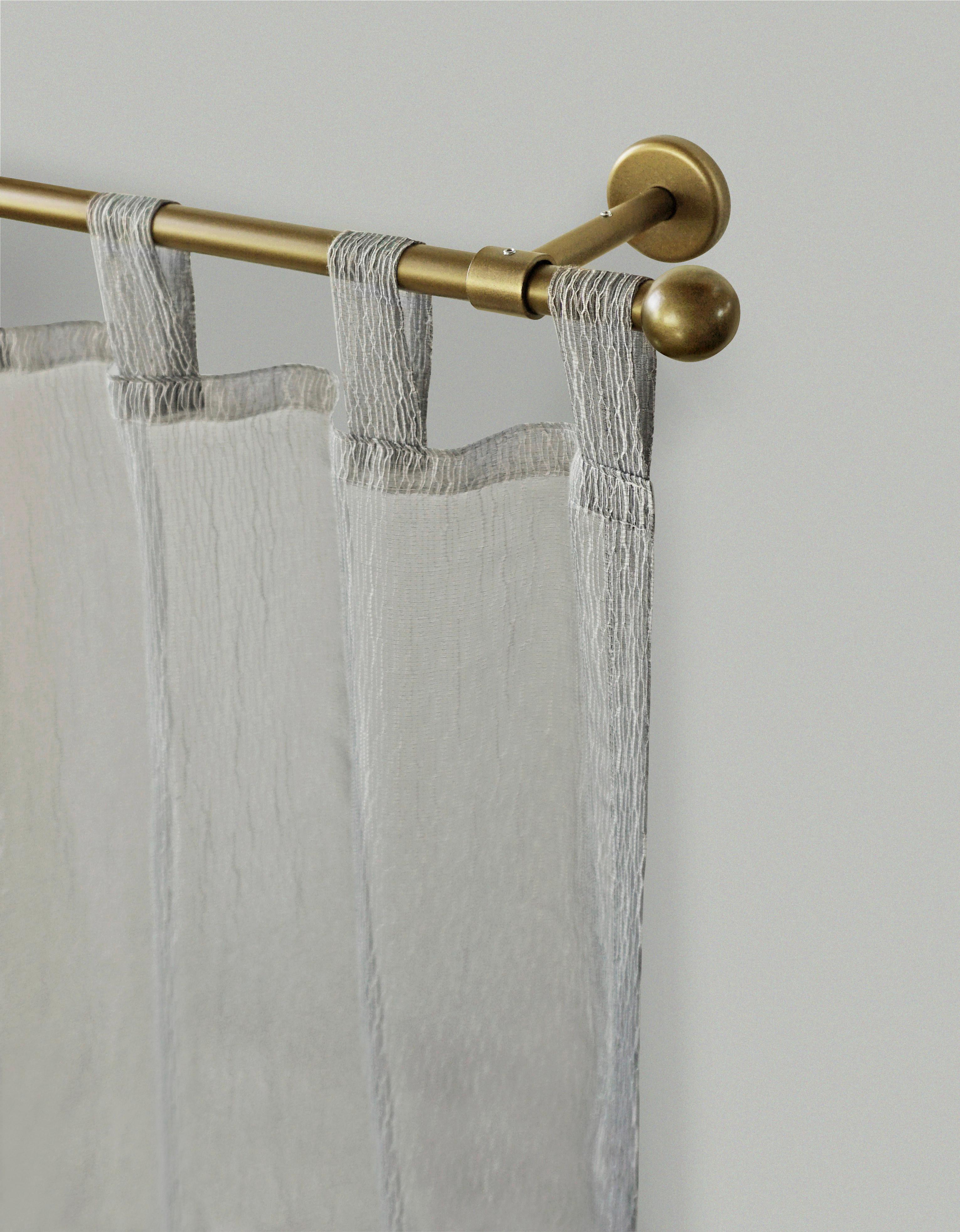 Vorfangstange Goldfarben, 225 cm - Goldfarben, KONVENTIONELL, Metall (225cm)