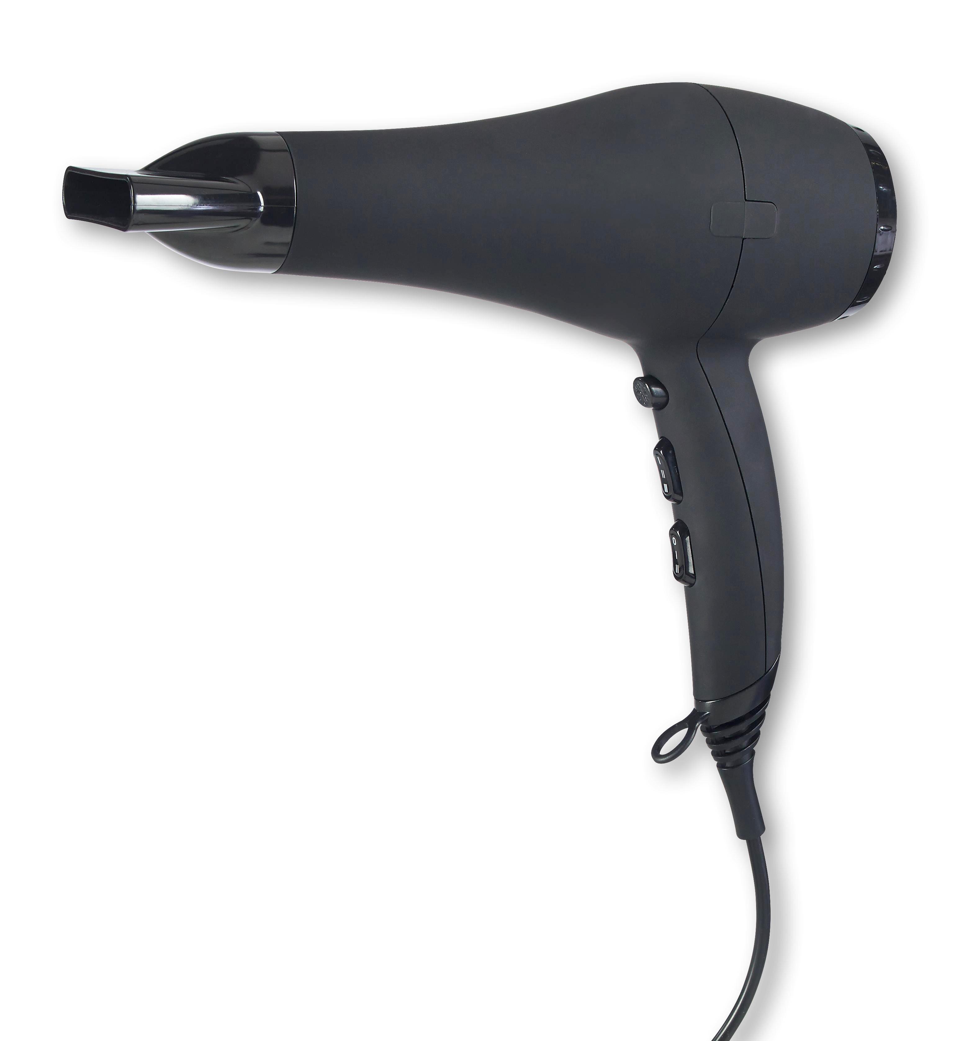 Hajszárító Gloria - Fekete, konvencionális, Műanyag/Fém (23,05/9,28/27,3cm) - Bono