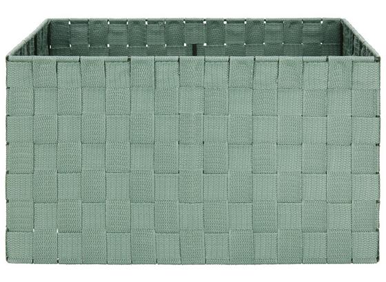 Koš Charlotte - jadeitově zelená, kov/umělá hmota (37,5/27,5/20,5cm) - Mömax modern living Koš Charlotte - jadeitově zelená, kov/umělá hmota (37,5/27,5/20,5cm) - Mömax modern living