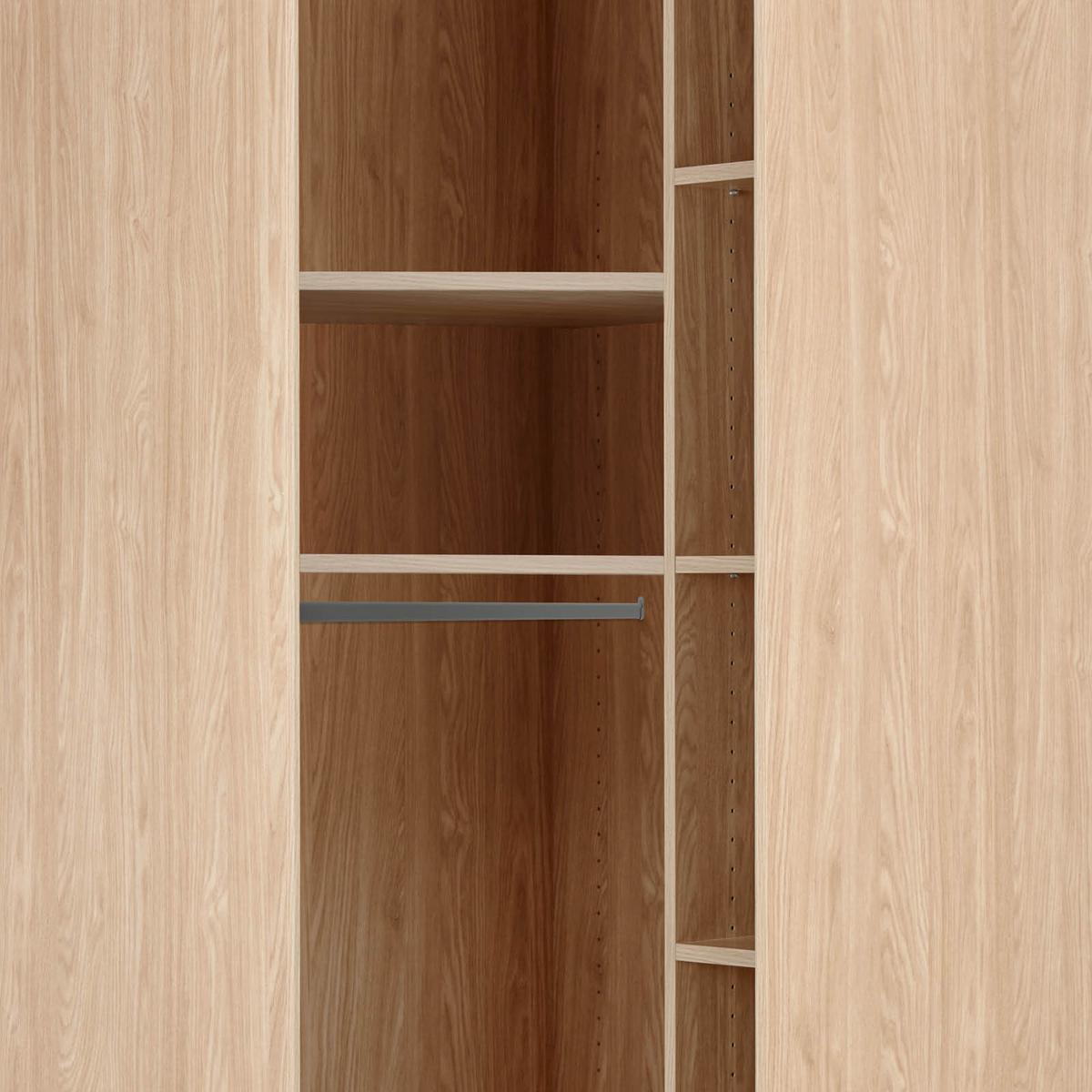 Eckschrank Korpus Unit 91,1 X 91,1 cm Eichefarben - Eichefarben, MODERN, Holzwerkstoff (91,1/242,2/91,1cm) - Ondega
