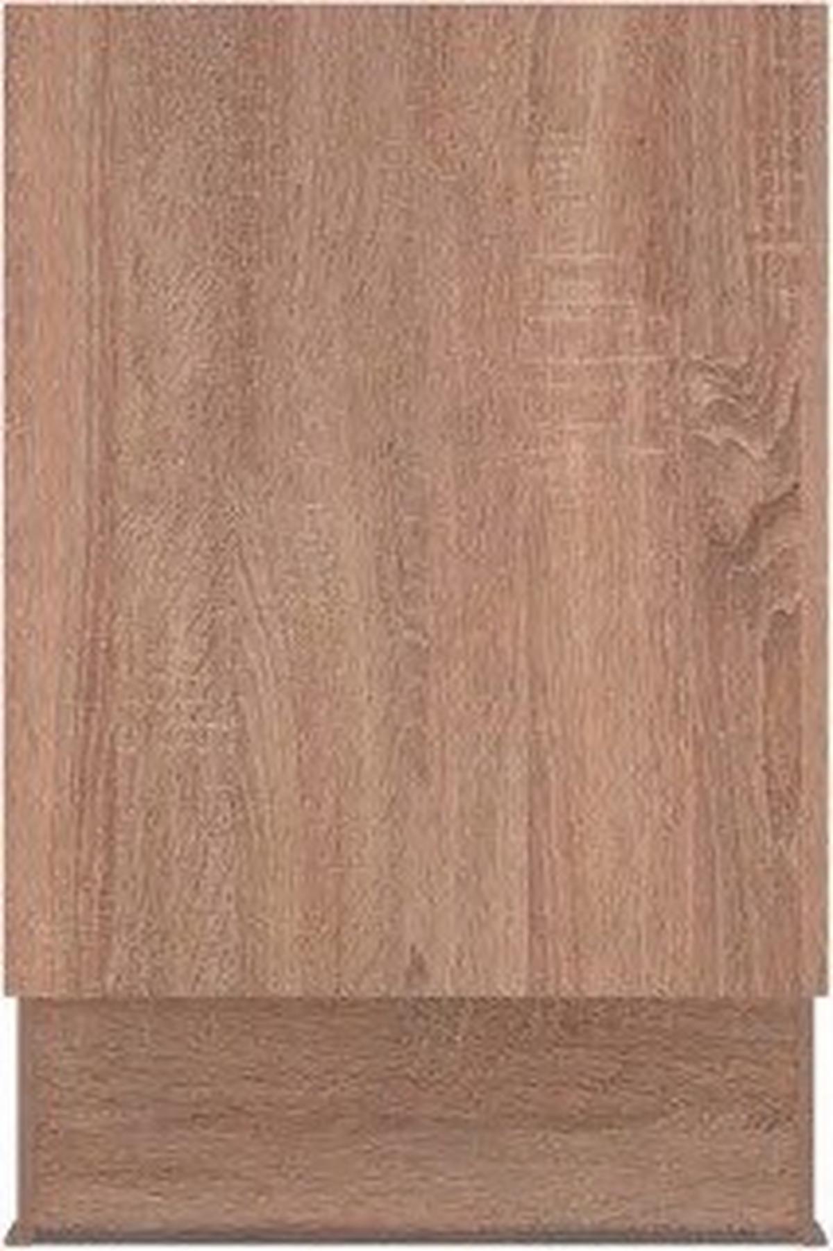 Küchenzeile Base ohne Geräte 200 cm Anthrazit/Weiß/Eiche - Anthrazit/Weiß, Design, Holzwerkstoff (200cm) - Express