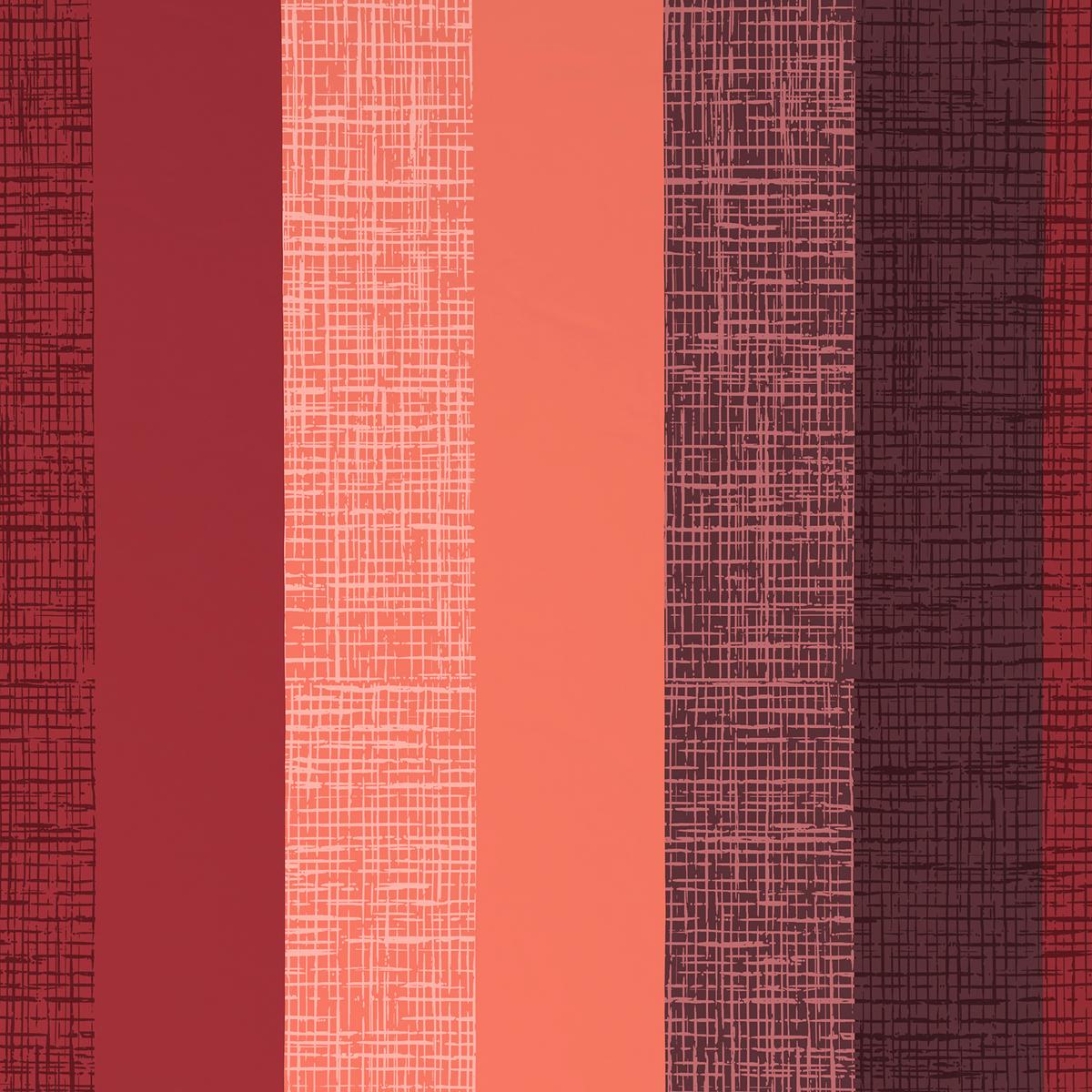 BETTWÄSCHE LINKÖPING - Rot/Lachsfarben, MODERN, Textil - Luca Bessoni
