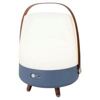 Akku-tischleuchte Kooduu Lpsblu - Blau, Design (28.9/39.7/28.3cm)