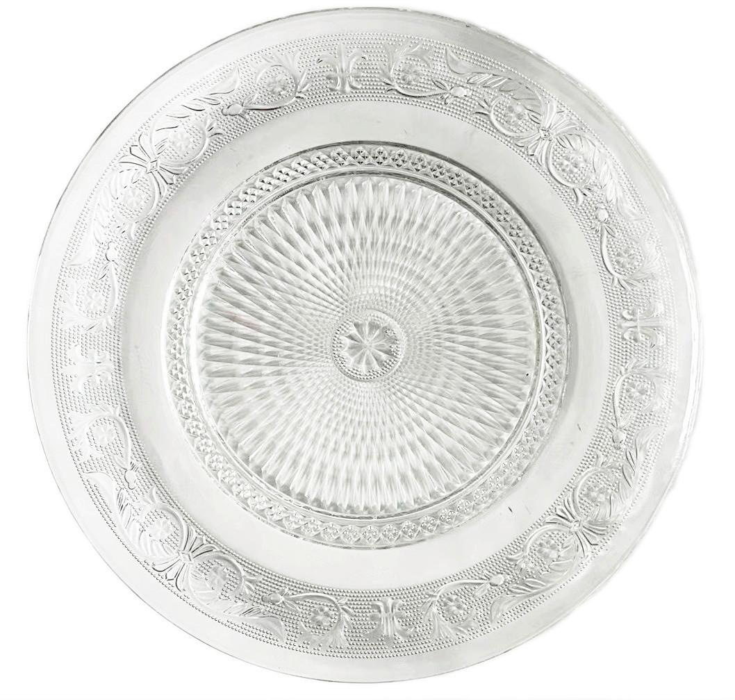 Teller Samanta - Klar, Basics, Glas (32,5/1,5cm) - James Wood