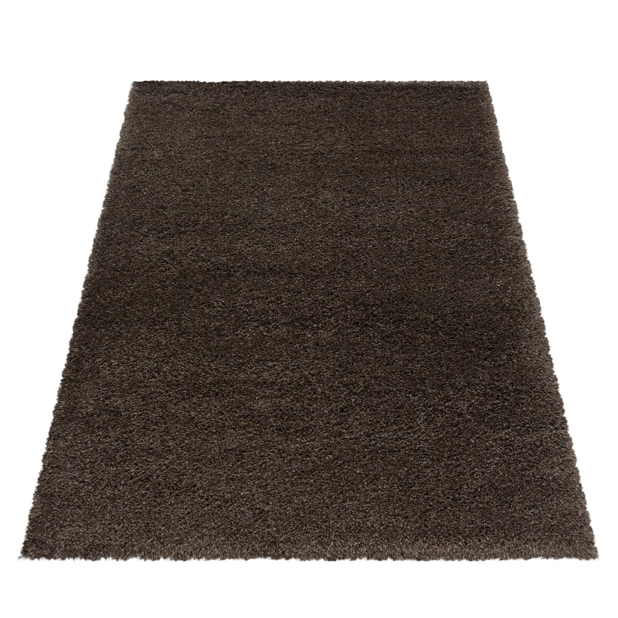Läufer Fluffy Braun