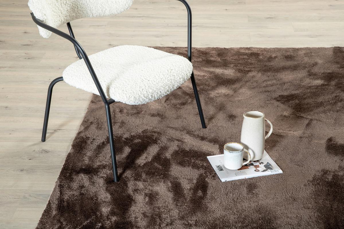 Flachwebteppich Blanca - Braun, LIFESTYLE, Textil (160/230cm) - P & B