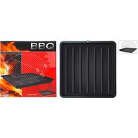 Grillreinigungstablett 67x67x6 Cm - Schwarz, Basics, Kunststoff (67/67/6cm)