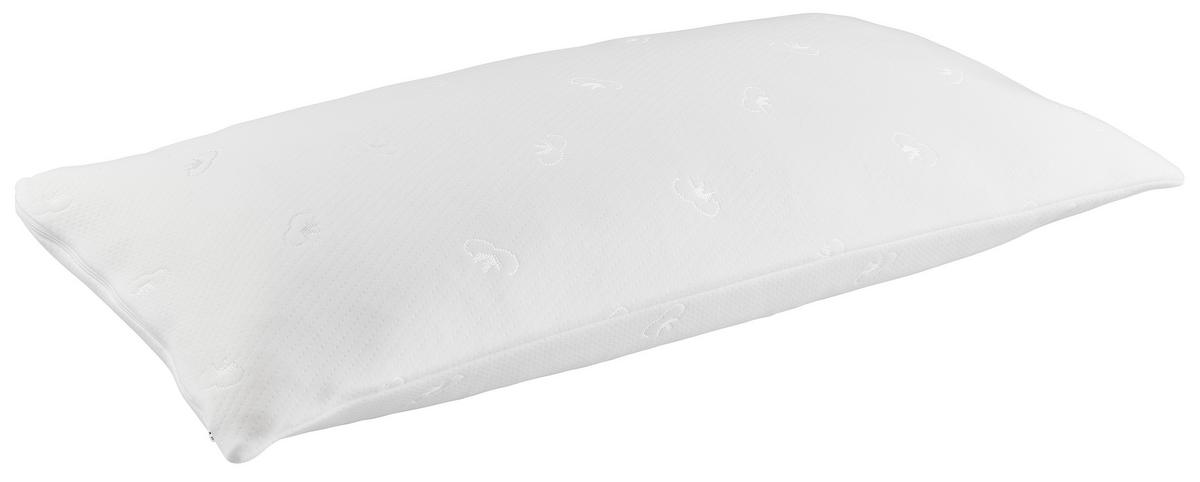 ANATOMICKÝ POLŠTÁŘ Visco Basic, 40/80cm, bílá - bílá, textil (40/80cm) - Nadana