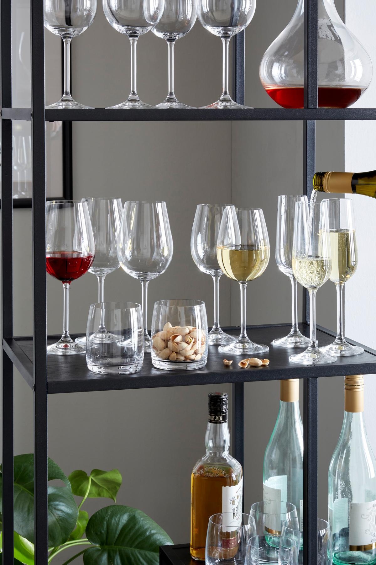 Wasserglas Clara 6er-Set, Je Ca. 290 Ml - Klar, Basics, Glas (0,29l) - Bohemia