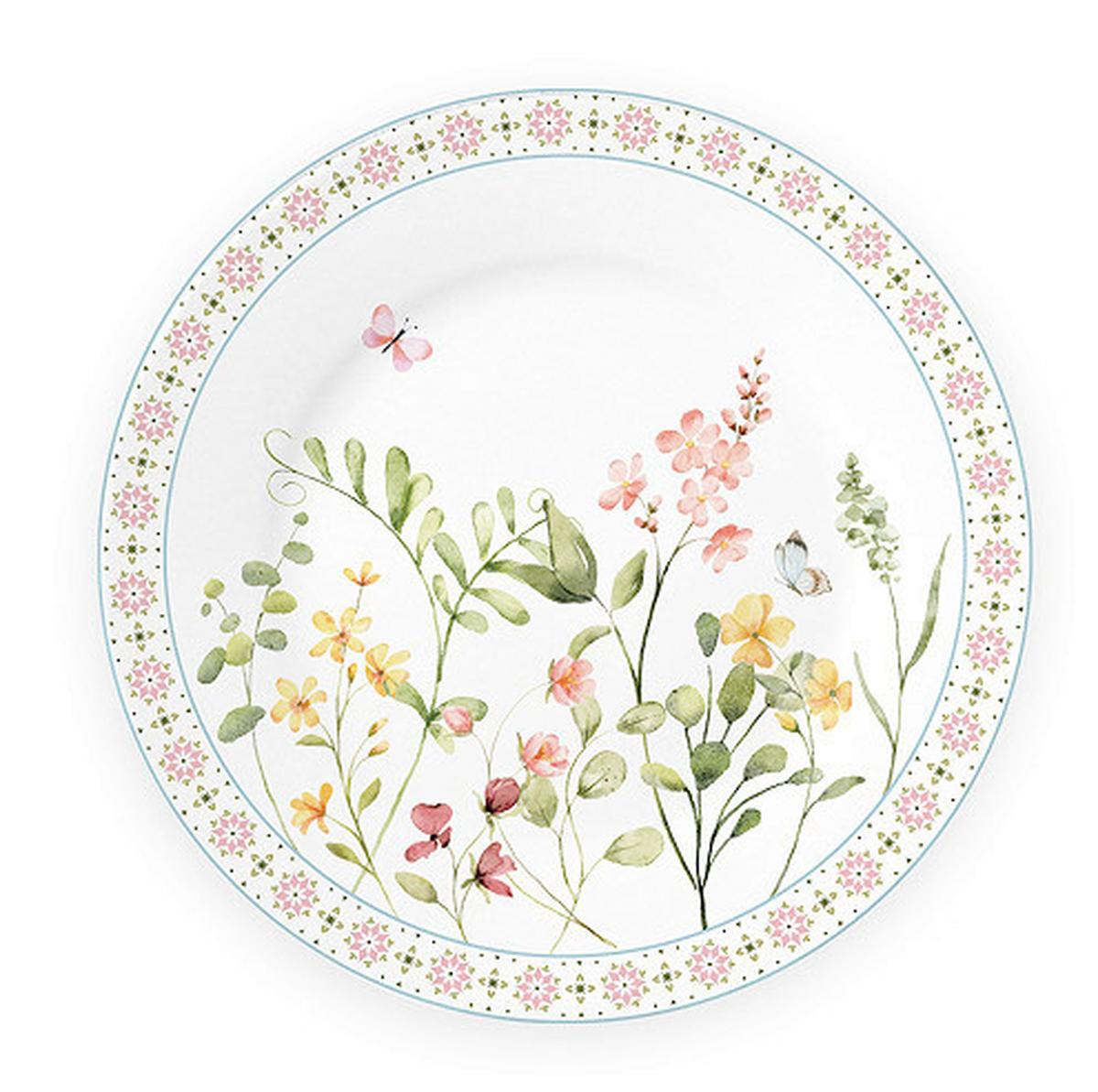 Desserttellerset Claire - Multicolor, KONVENTIONELL, Keramik (20cm) - James Wood
