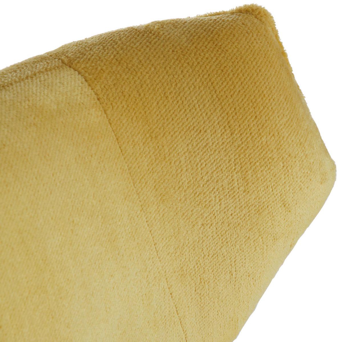 Ohrensessel Lorris - Gelb/Schwarz, KONVENTIONELL, Textil (83/110/92cm) - MID.YOU