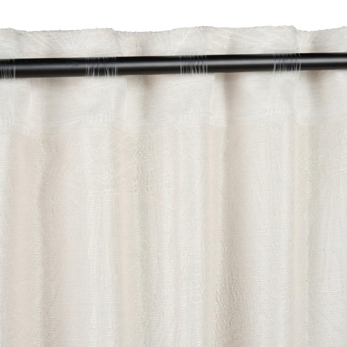 HOTOVÝ ZÁVĚS ALVIS - pískové barvy, Romantický / Rustikální, plast (140/245cm) - Premium Living