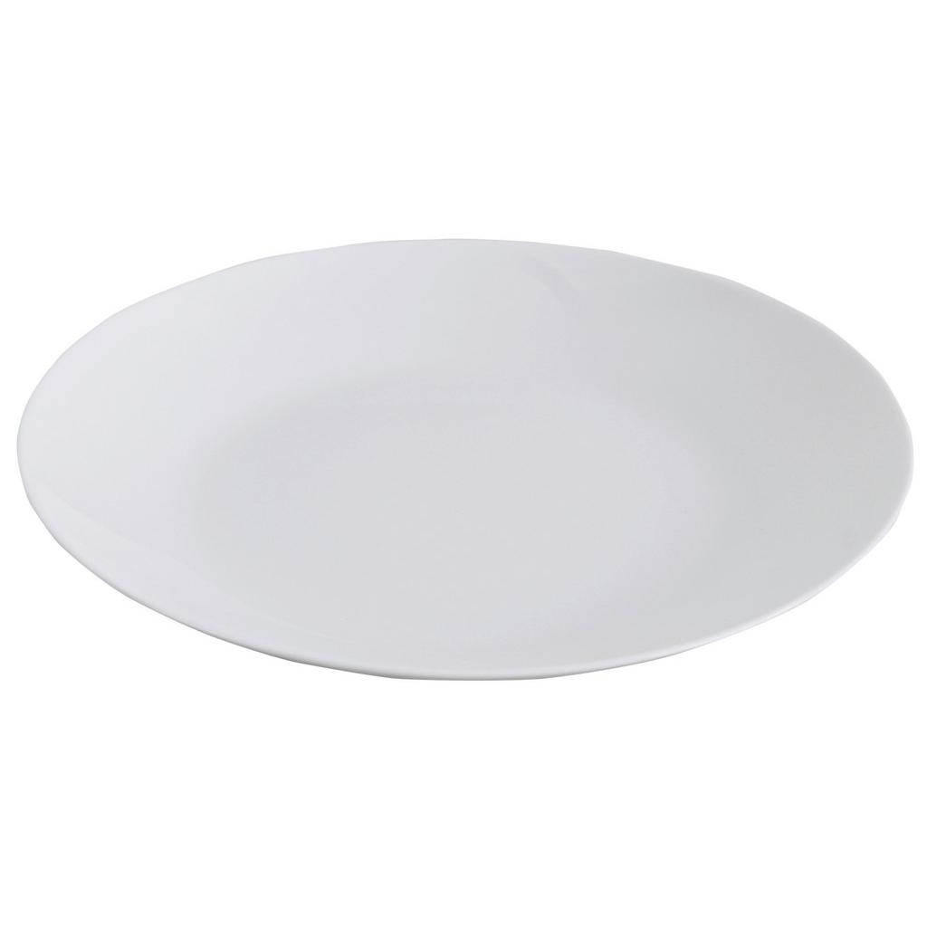 Speiseteller Olivia in Weiß, D: 24,8 cm