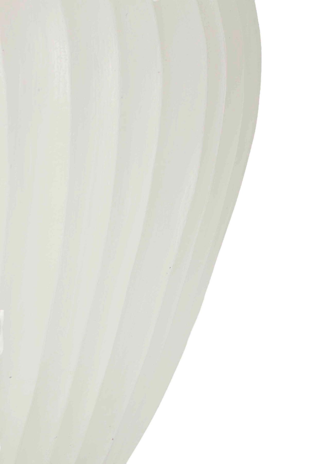 Vase Pot Chil Creme B: 48 cm - Creme, Basics, Metall (48/38/48cm)