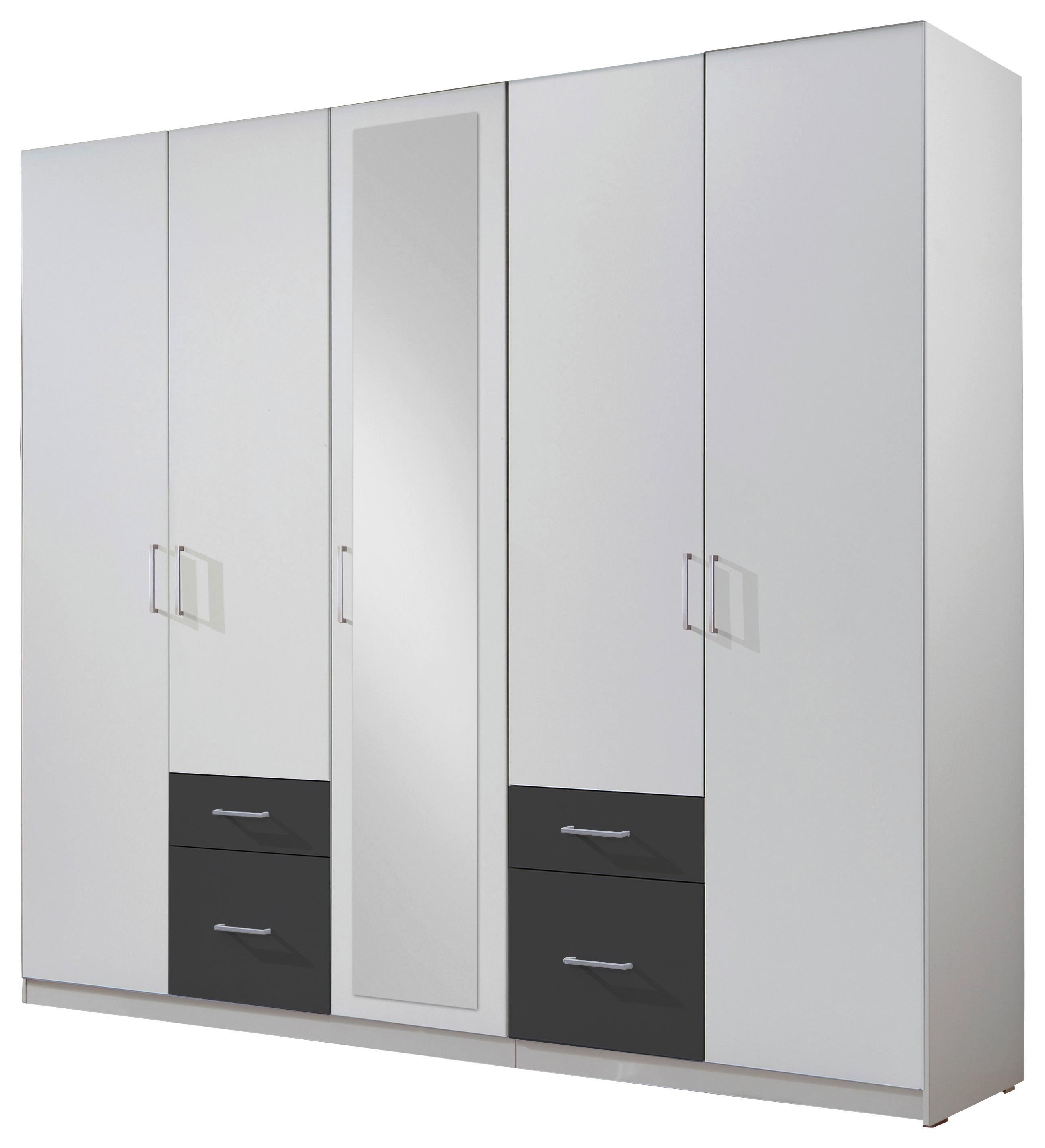 Geraumiger Kleiderschrank In Alpinweiss 