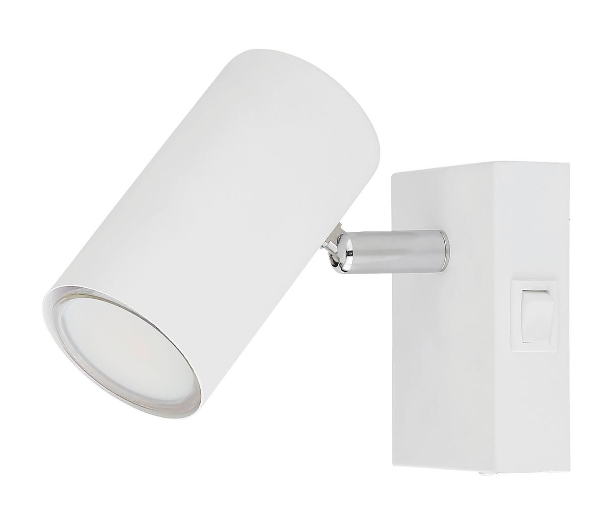 Strahler 57911-1w - Weiß, Basics, Metall (7/12/10cm) - Globo