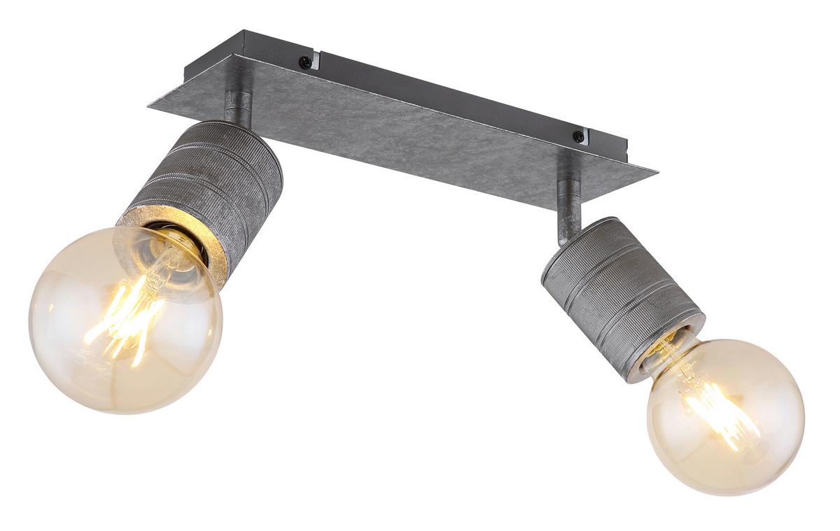 Strahler 54036-2 - Silberfarben, Basics, Metall (31/10/16cm) - Globo