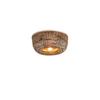 Deckenleuchte Barbados - Braun/Naturfarben, Basics, Naturmaterialien (35/15cm) - Good & Mojo