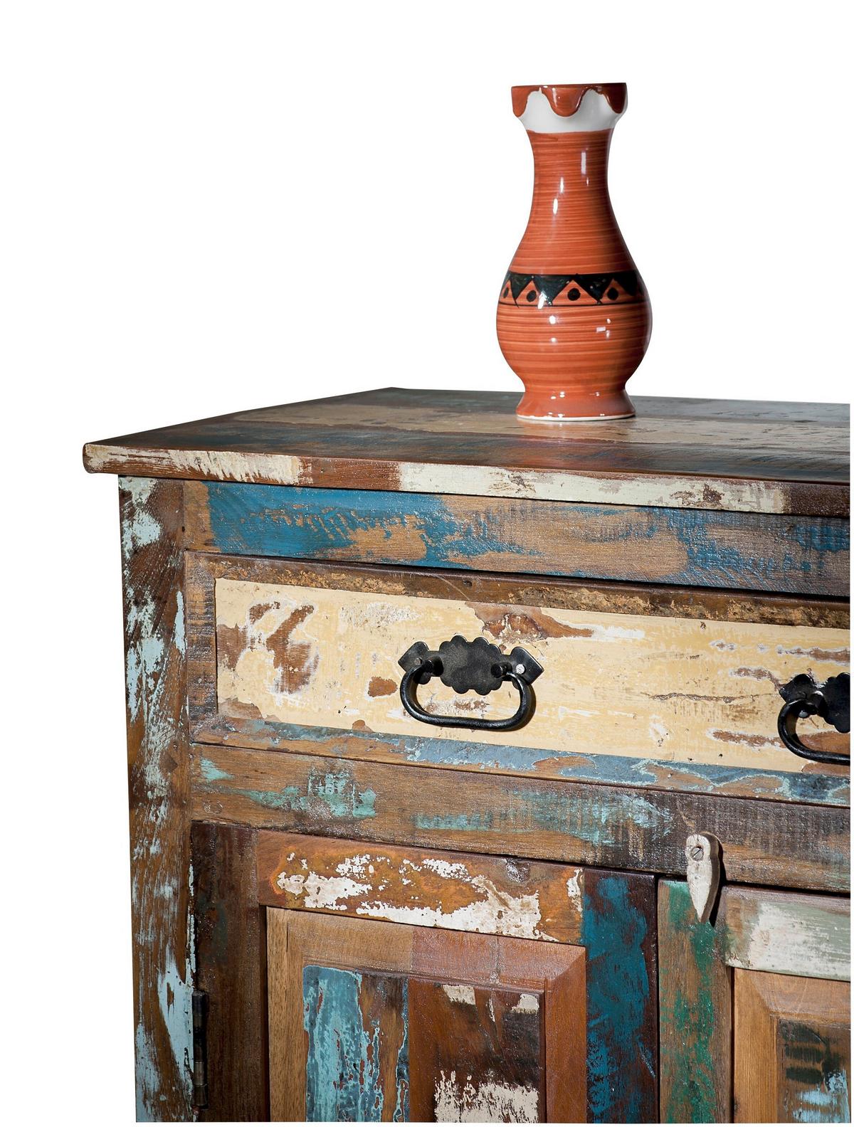 HIGHBOARD Multicolor B: 82cm - Multicolor, Design, Holz (82/120/40cm) - MID.YOU