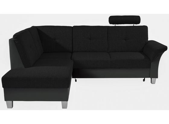 Sedací Souprava Portland - černá/tmavě šedá, Konvenční, kov/dřevo (196/245cm) Sedací Souprava Portland - černá/tmavě šedá, Konvenční, kov/dřevo (196/245cm)