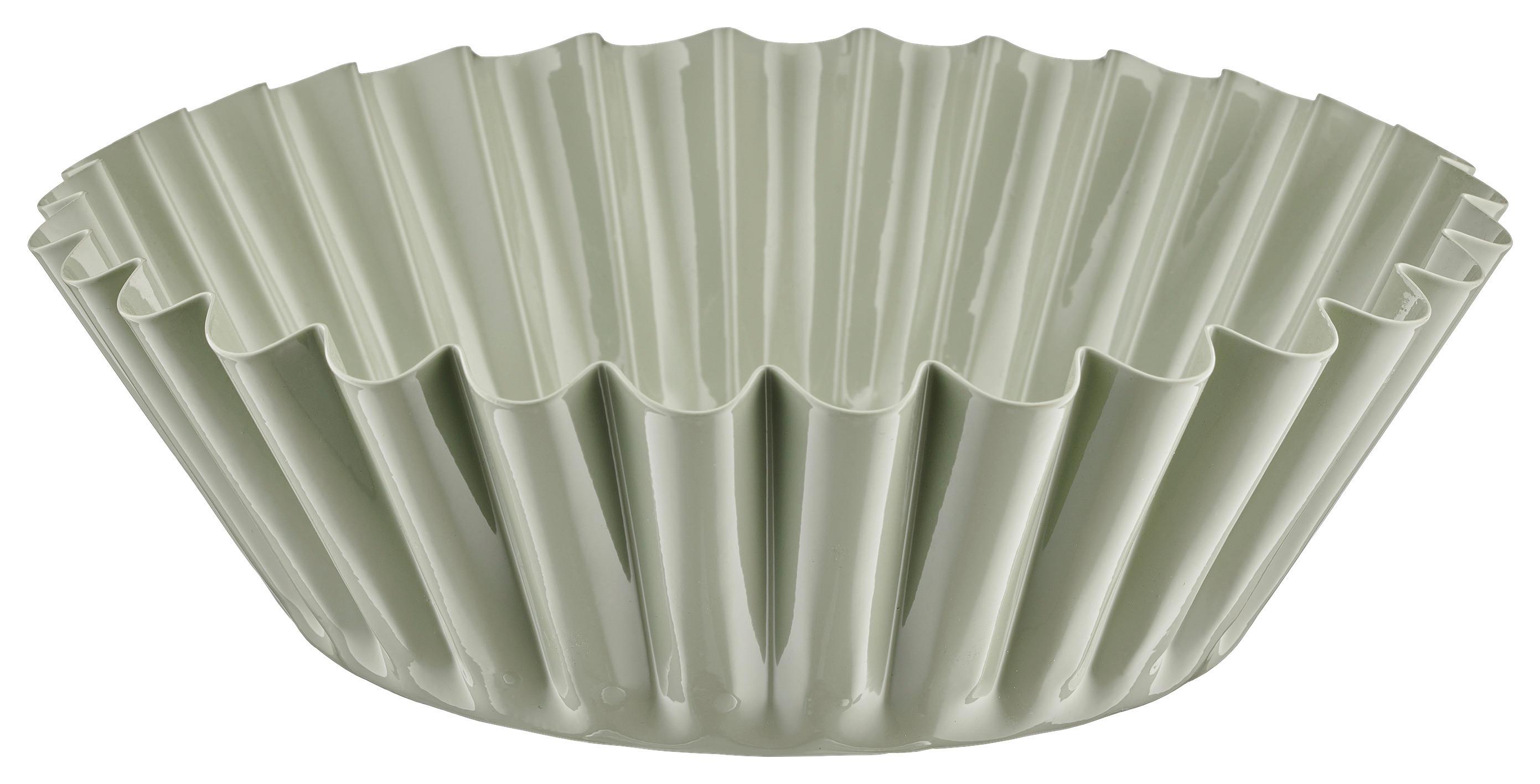 Dekorační miska ROBERTO I - pastelově zelená, Basics, kov (21/8/21cm) - Mömax
