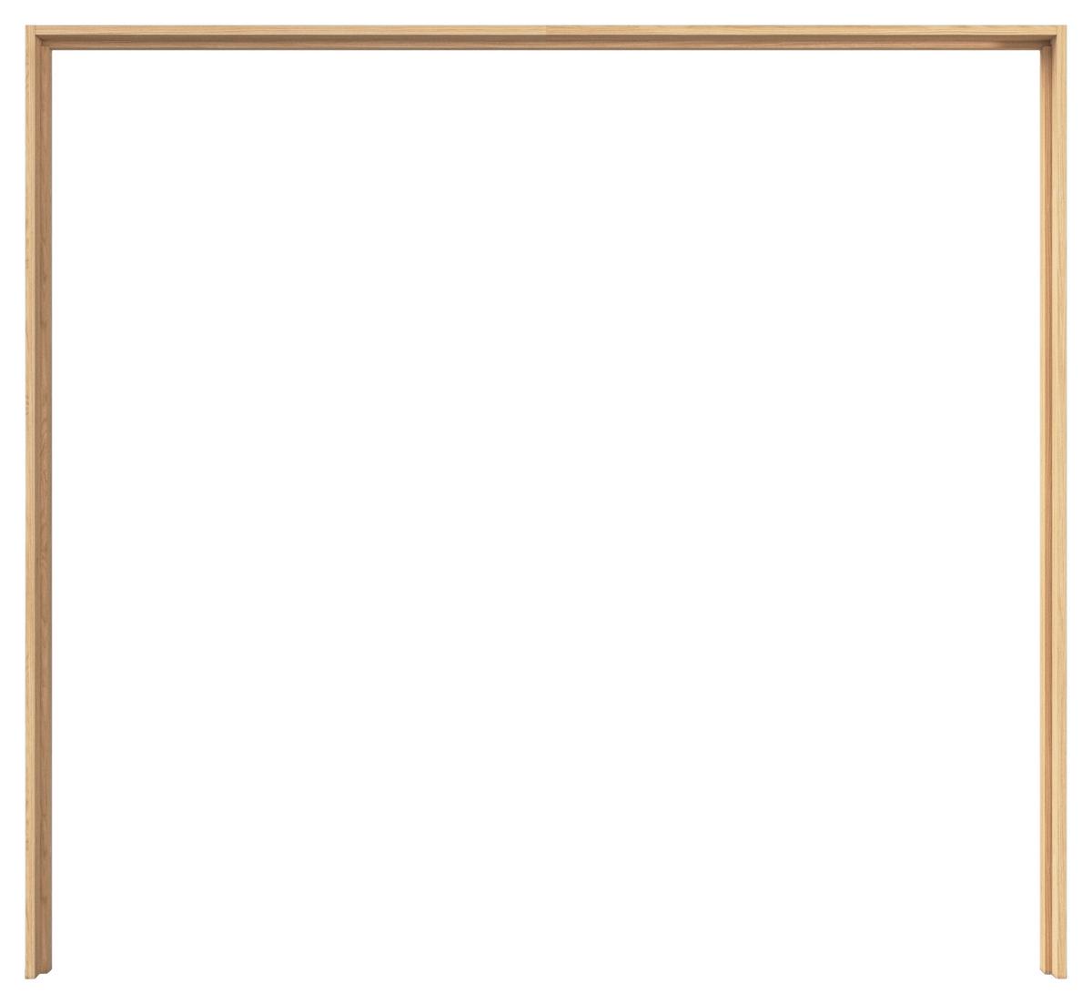 Passepartoutrahmen Calisto - Eichefarben, KONVENTIONELL, Holzwerkstoff (233/214/23cm) - James Wood