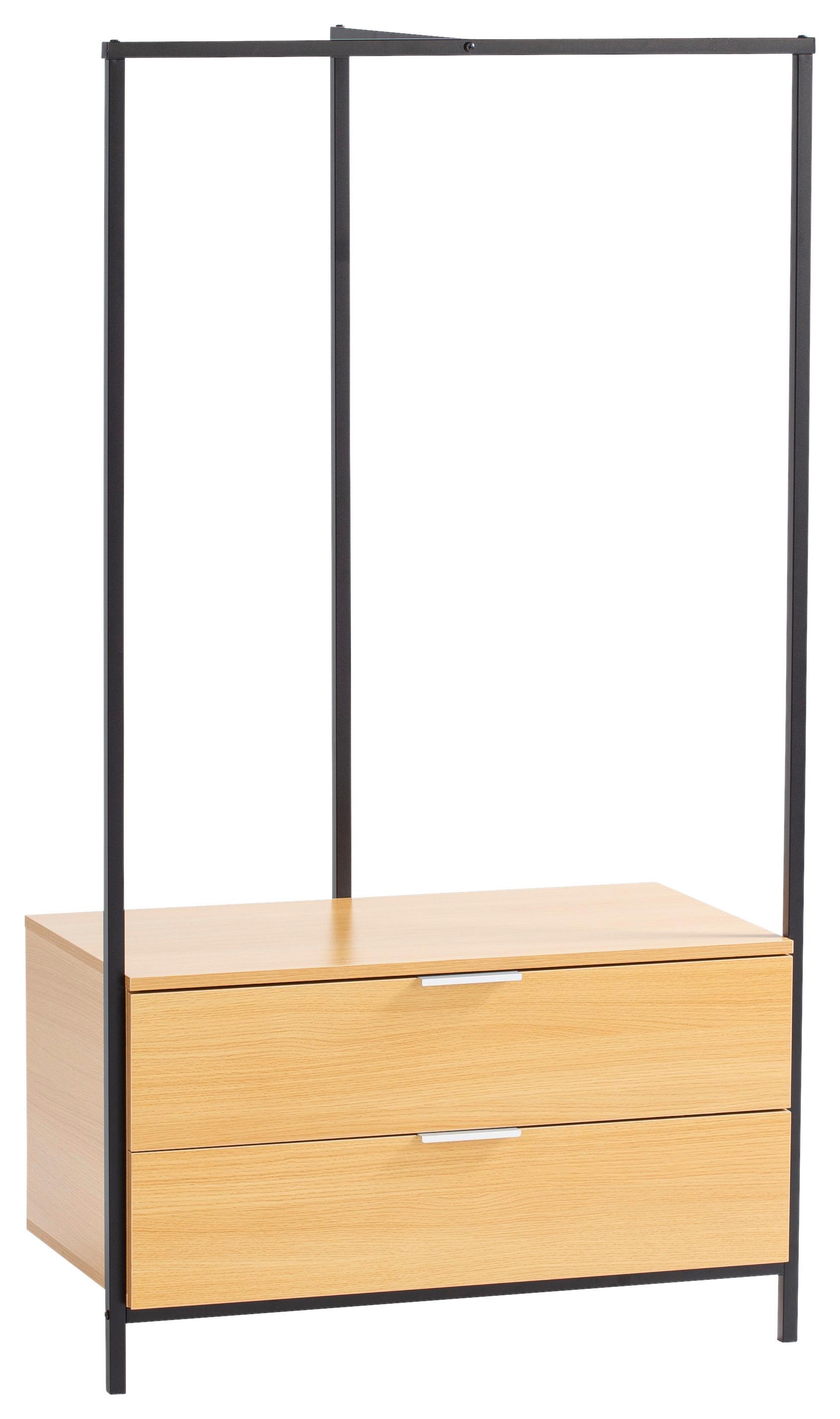 Predsieňový nábytok WL6.903 - farba duba, Design, kompozitné drevo (85/152/44cm) - Livetastic