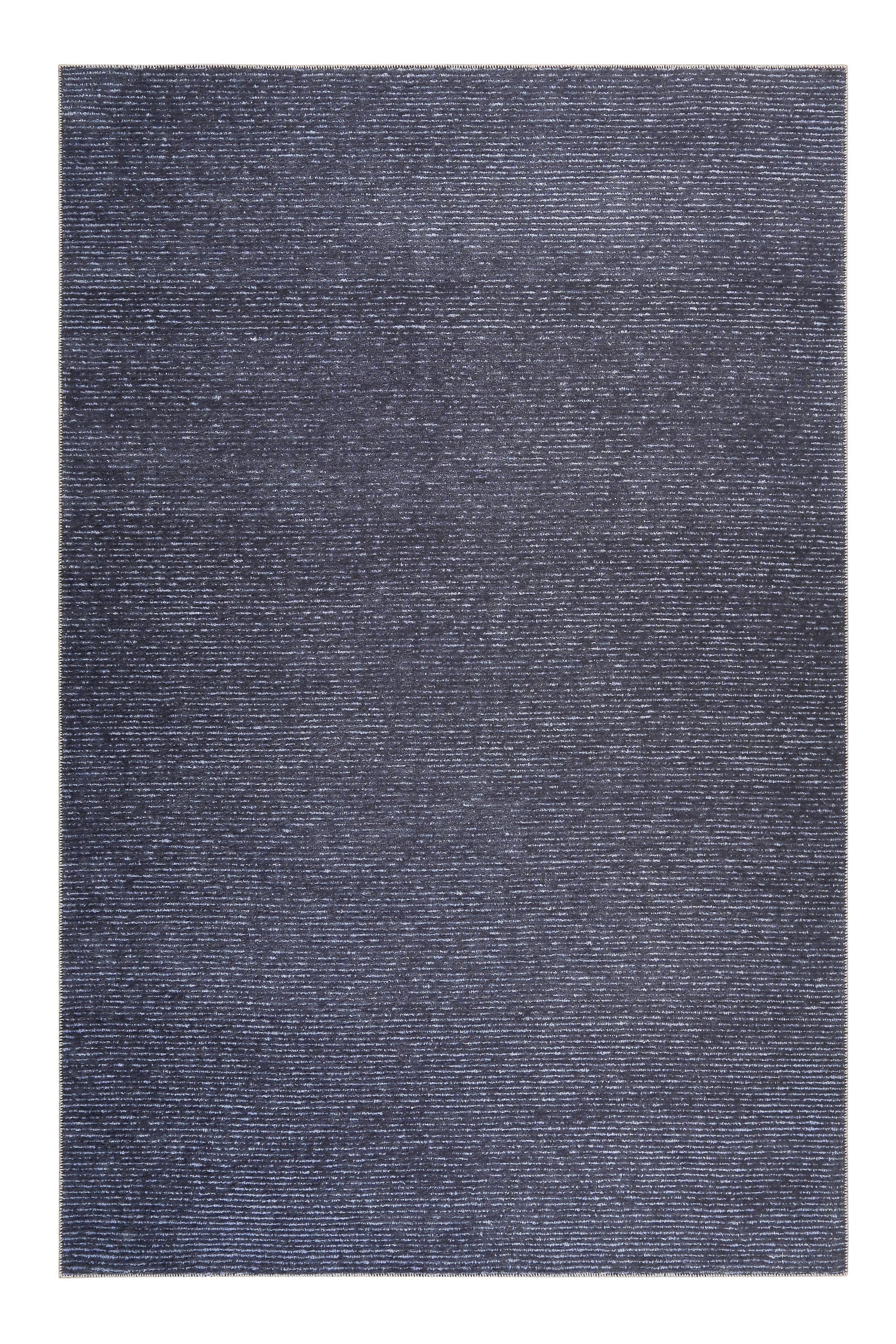 Flachwebteppich Marly Dunkelblau 130x190 cm - Dunkelblau, KONVENTIONELL, Textil (130/190cm) - Esprit