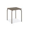 Balkontisch Olly Terrassentisch - Cappuccino, Basics, Metall (70/70/73cm)