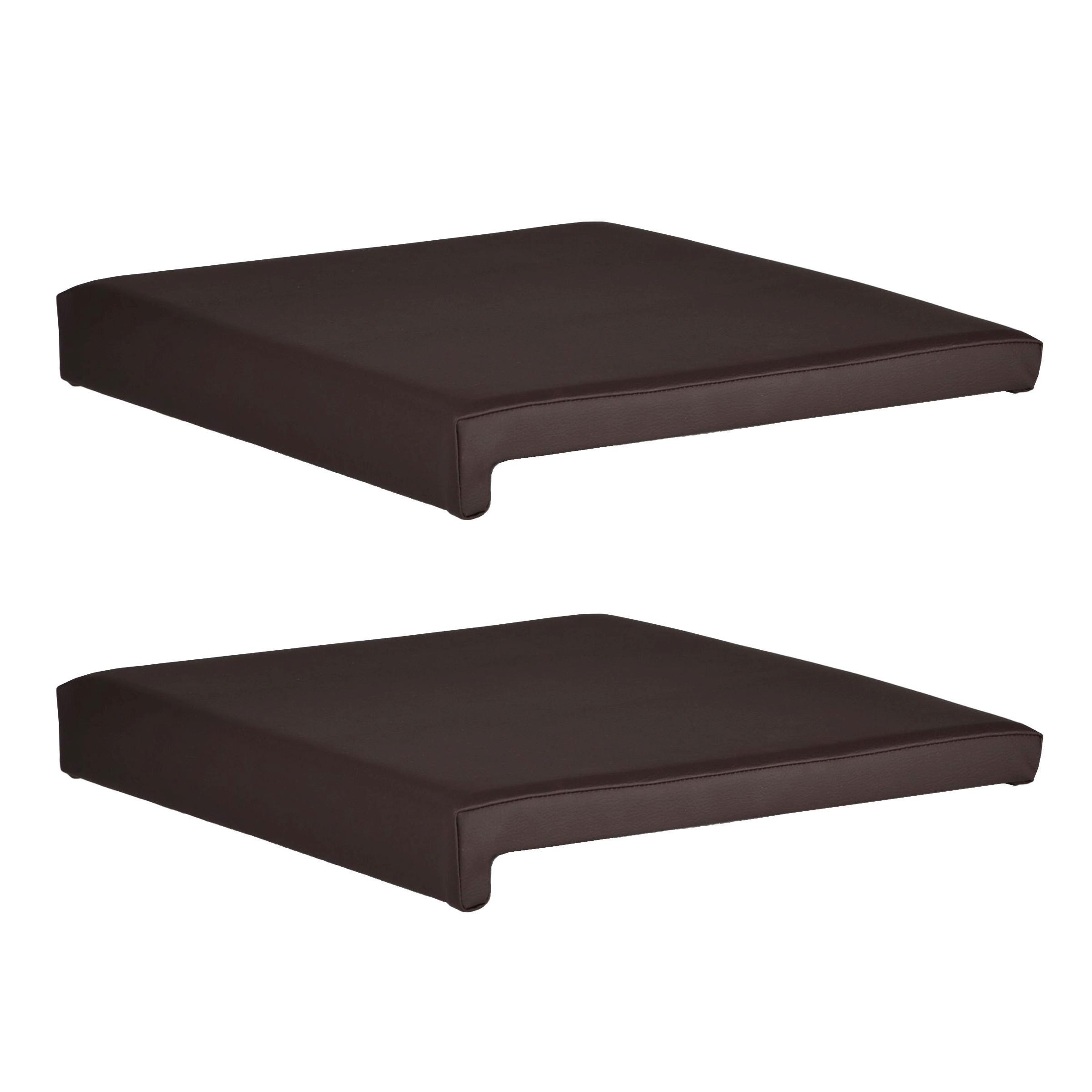 Bankkissen Braun L: 40 cm - Basics (40/35/38/5/8cm)