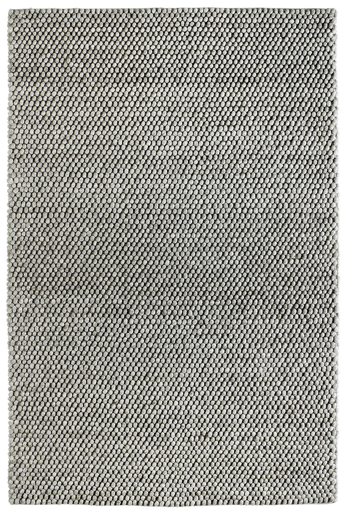 Handwebteppich MY LOFT - Grau, KONVENTIONELL, Textil (160/230cm) - Obsession
