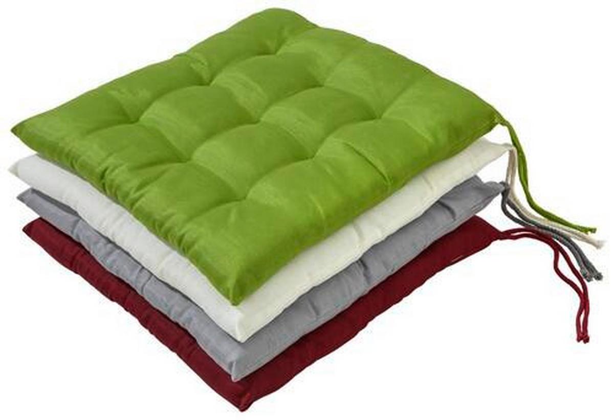 Ülőpárna Jolanda Kb. 40/40cm - piros, Modern, textil (40/40/5cm) - Best Price