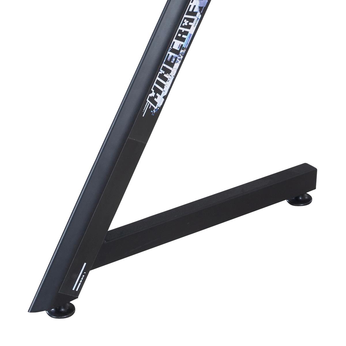 Gamingtisch Minecraft - Schwarz, MODERN, Holzwerkstoff/Metall (120/60/89,5cm) - Minecraft