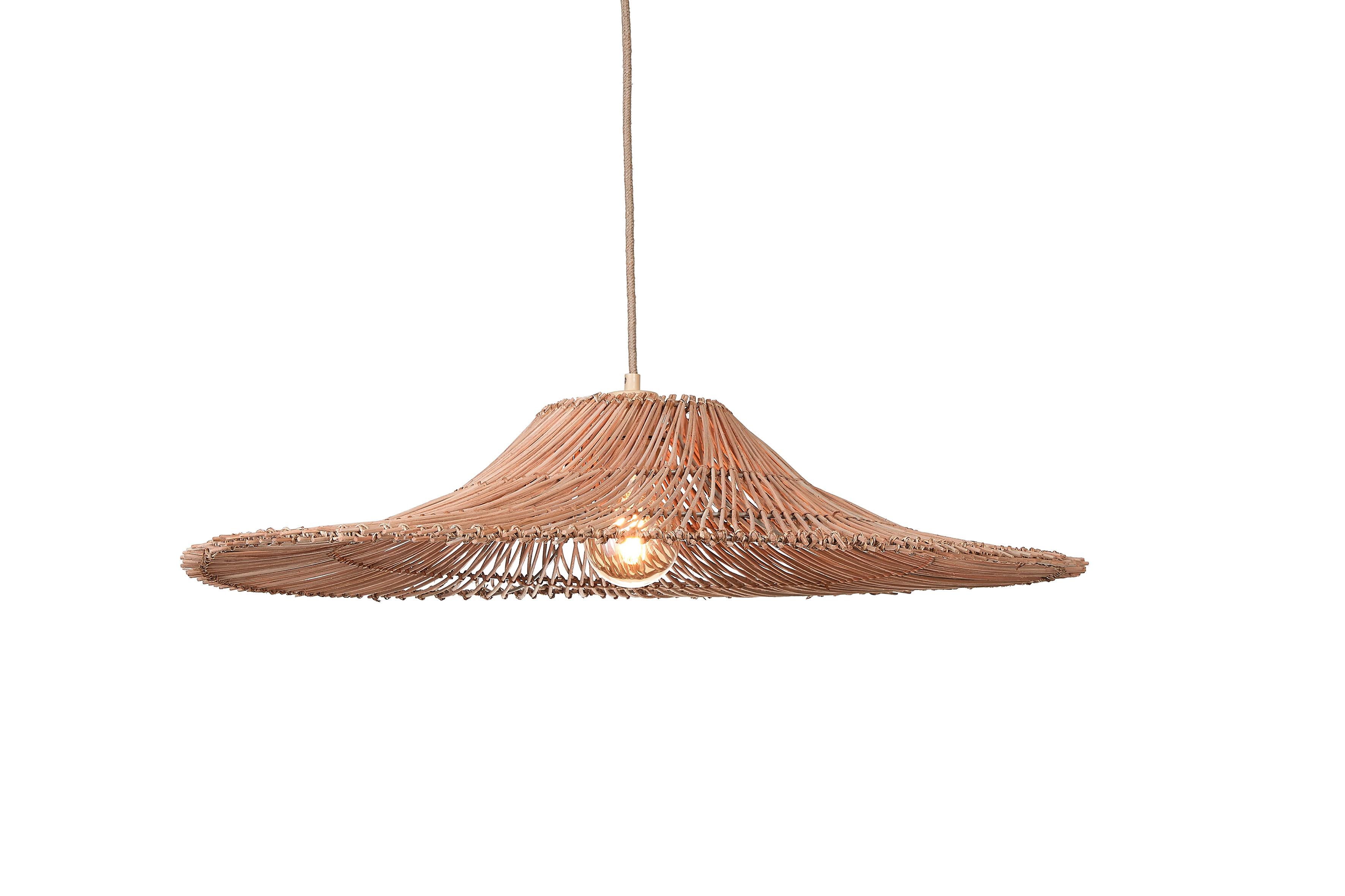 HÄNGELEUCHTE CANCUN - Naturfarben, Basics, Holz (70/14cm) - Good & Mojo