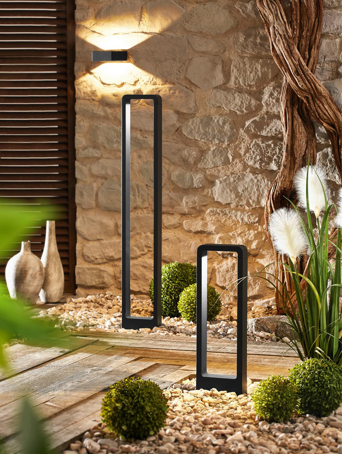 Außenwandleuchte 220760142 Reno - Anthrazit, Basics, Metall (12,0/4,5cm) - Trio Leuchten