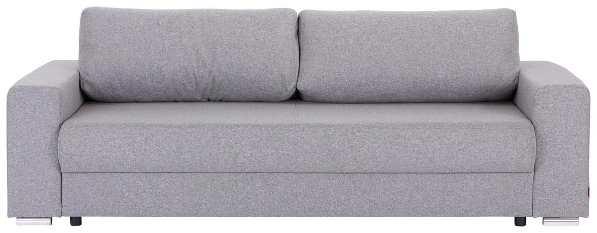 Kanapéágy Garcia - világosszürke, Modern, textil (250/84/105cm) - Ondega