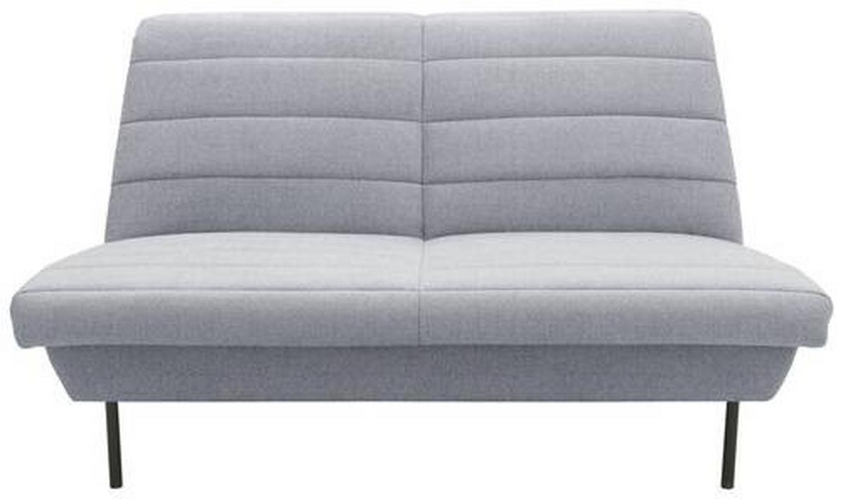 2-Sitzer-Sofa Looks Ix Grau/Hellblau - Schwarz/Grau, Design, Textil (145/92/103cm) - LOOKS by W.Joop