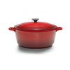hrniec na pečenie ELISA - L - červená, Konventionell, kov (28/12cm) - Modern Living