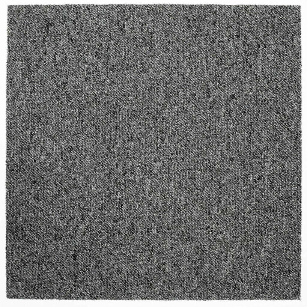 Teppichfliese Dunkelgrau Mustang 50x50 Cm Florhöhe 3 Mm