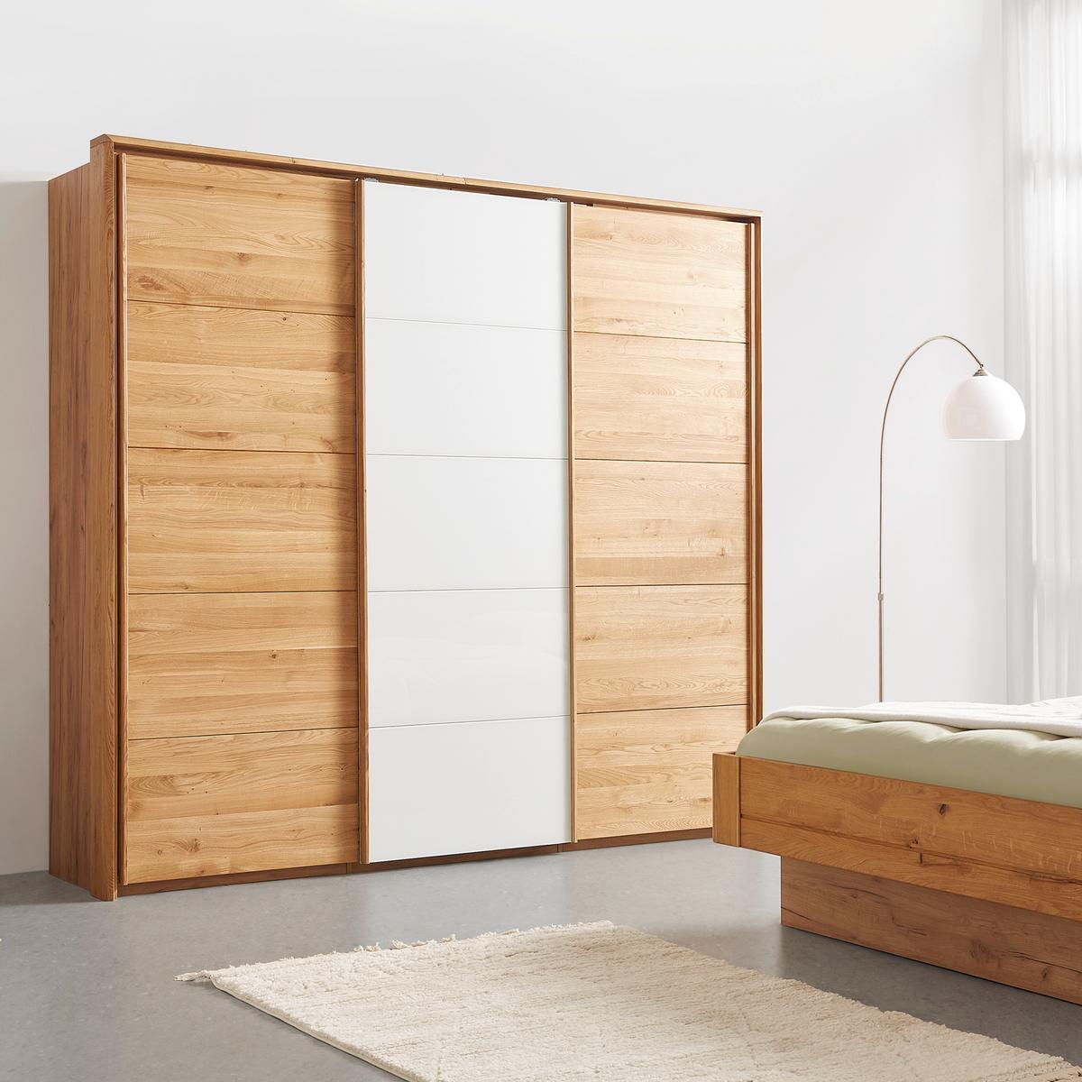 Šatníková skriňa MONTERRAY - barvy dubu, Konvenční, dřevo/kompozitní dřevo (255/220/60cm) - ecoTree