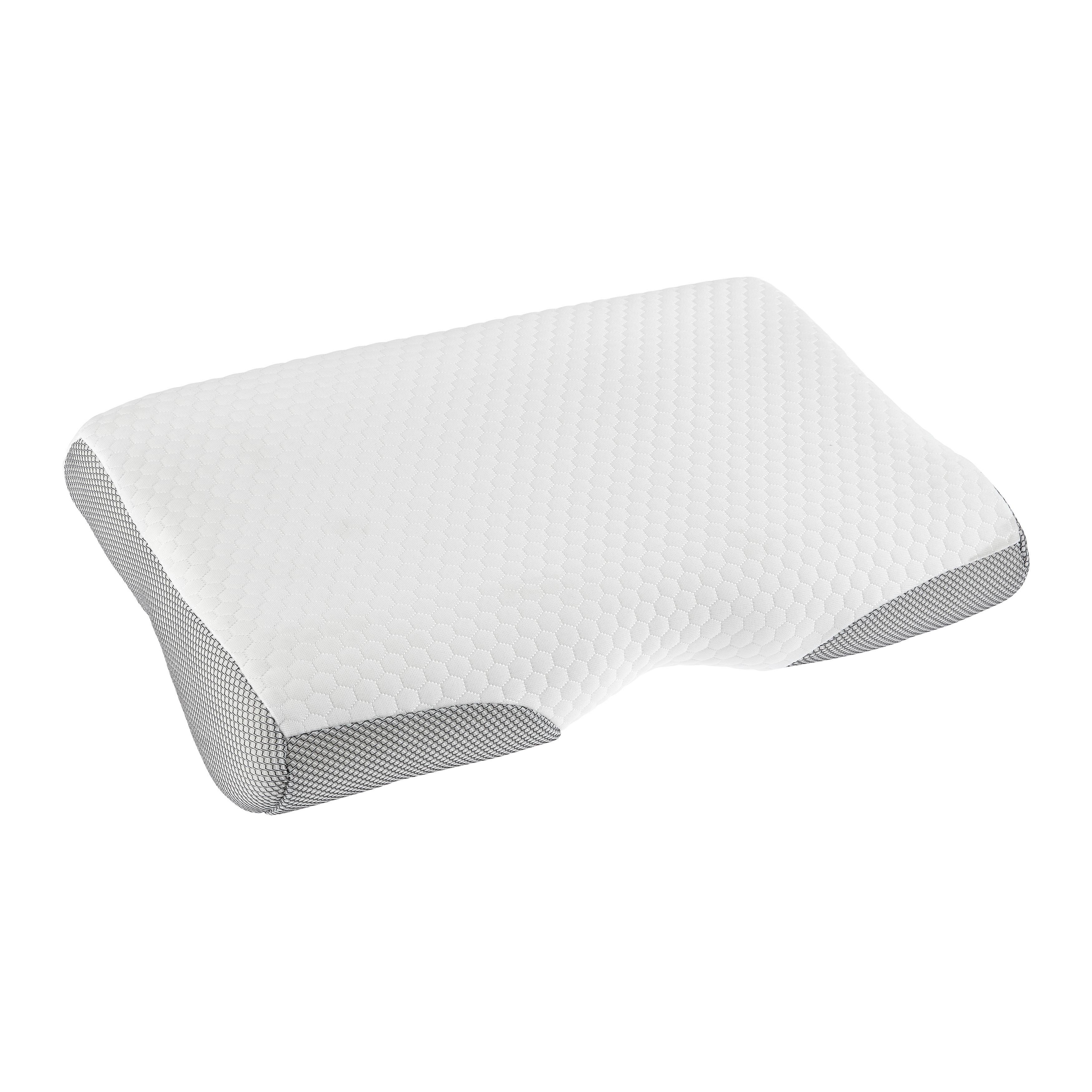 ŠIJOVÝ VANKÚŠ CARLA - biela, textil (50/30/9cm) - Mömax