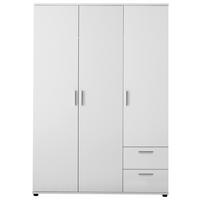 Kinderkleiderschrank Mit Laden B: 115 Cm Bibo, Weiß - Weiß, KONVENTIONELL, Holzwerkstoff (115/191/55cm) - MID.YOU