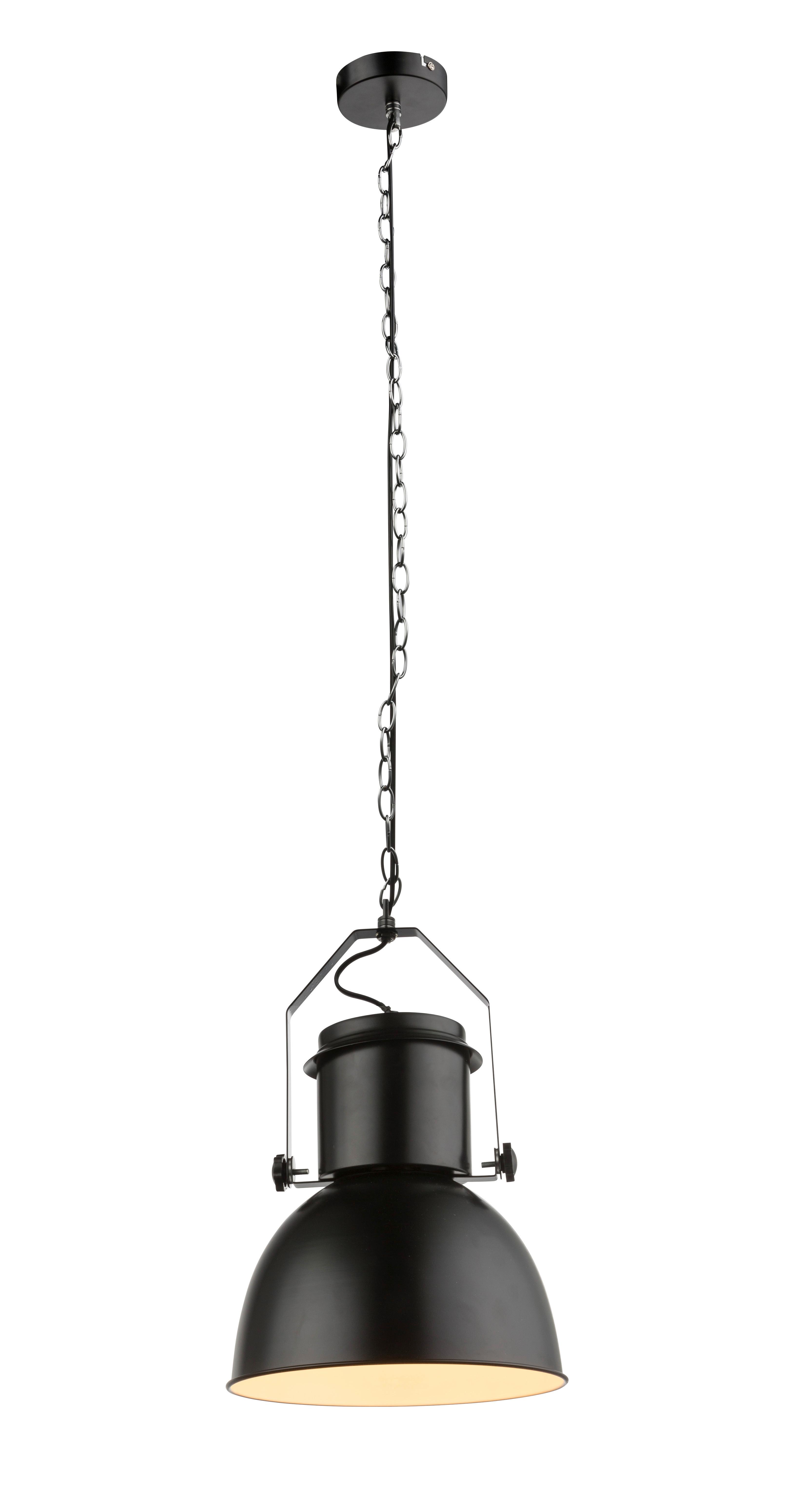Hängeleuchte 15283 - Schwarz, Trend, Metall (26,5/120cm) - Globo