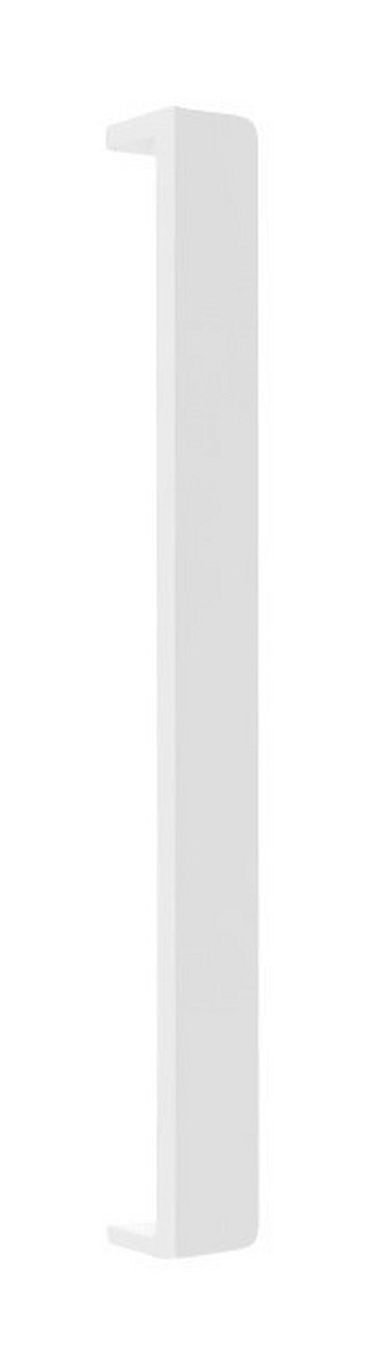 Schrankgriff Unit L:20cm Metall Weiß Glänzend - Weiß, MODERN, Metall (20/2,4/1,7cm) - Ondega