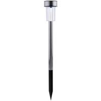Solarleuchte Grundig 10er-Set - Silberfarben/Schwarz, Basics, Kunststoff/Metall (20.5/12.5/10cm) - Grundig