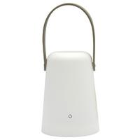 LED lampáš LYDIA -BASED- - biela, plast (10,5/14cm) - Based