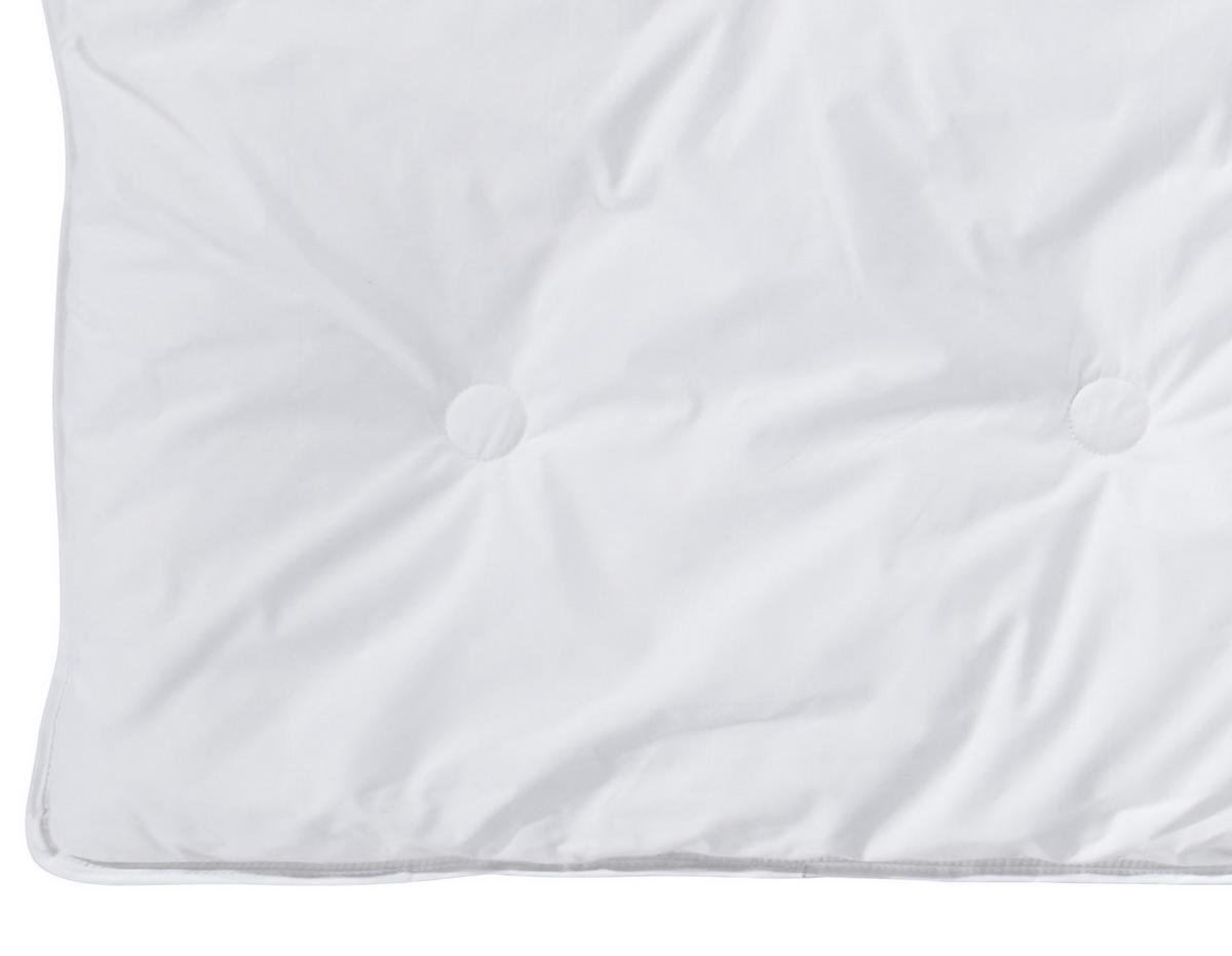 Leichtdecke First Class 2 Polyester 200x140 Cm - Weiß, MODERN, Textil (140/200cm) - FAN