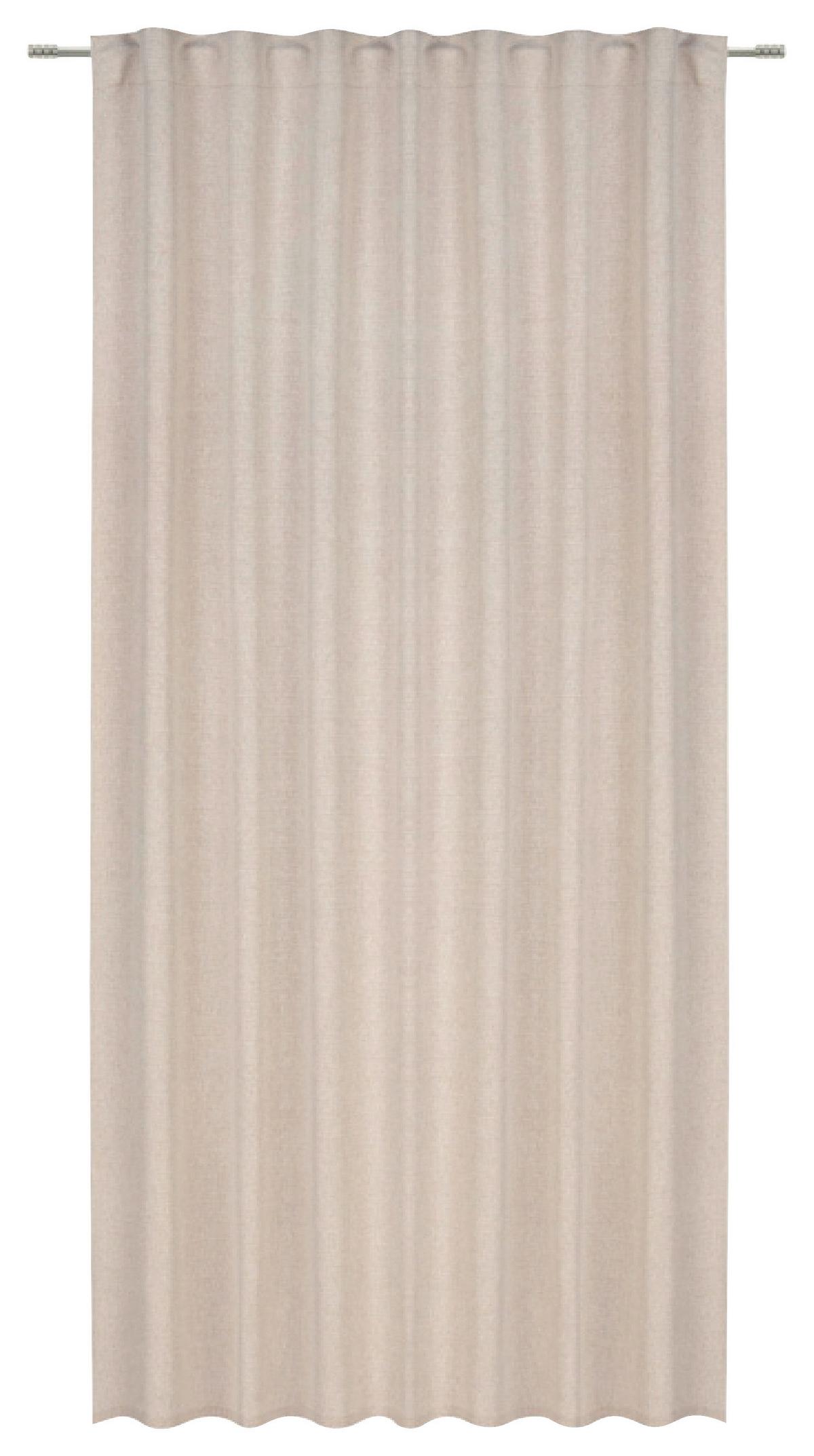 Verdunkelungsvorhang Anna - Beige, ROMANTIK / LANDHAUS, Textil (135/175cm) - James Wood