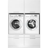 Hauswirtschaftsraum Clara - Weiß, KONVENTIONELL, Holzwerkstoff (134,8/200/67,6cm) - Respekta