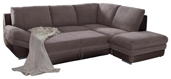 Wohnlandschaft in Braun